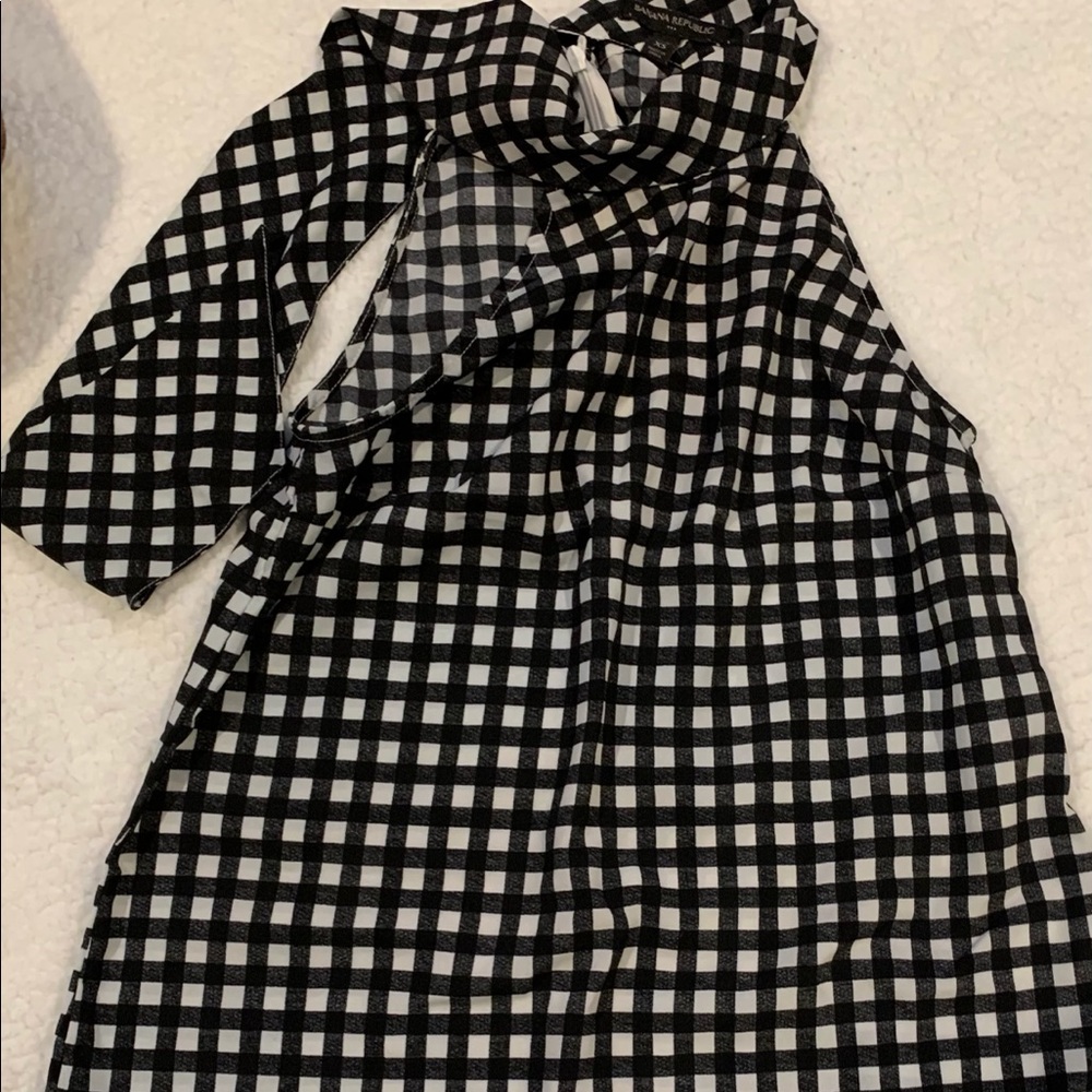 banana republic halter neck blouse